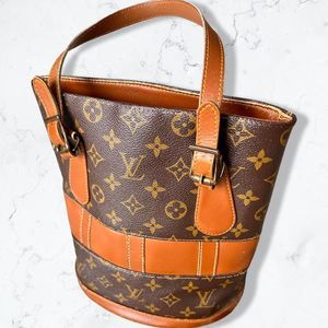 Louis Vuitton Monogram Vintage Marais Bucket Tote Bag Authentic